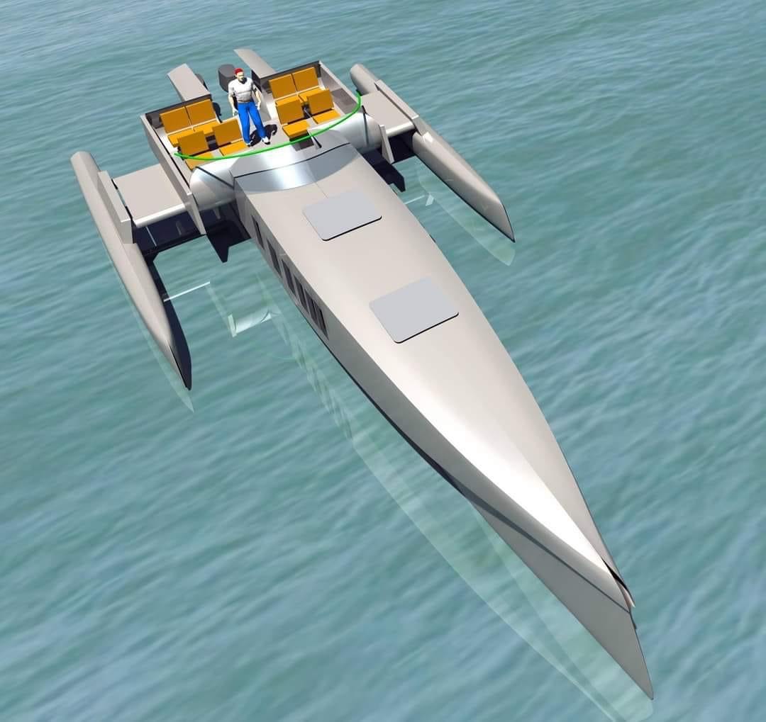 trimaran render
